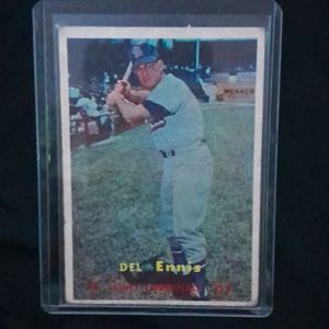 T.C.G. (Topps Chewing Gum) Del Ennis #260 1956-57